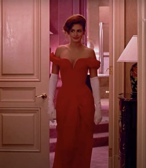 pretty woman red dress review